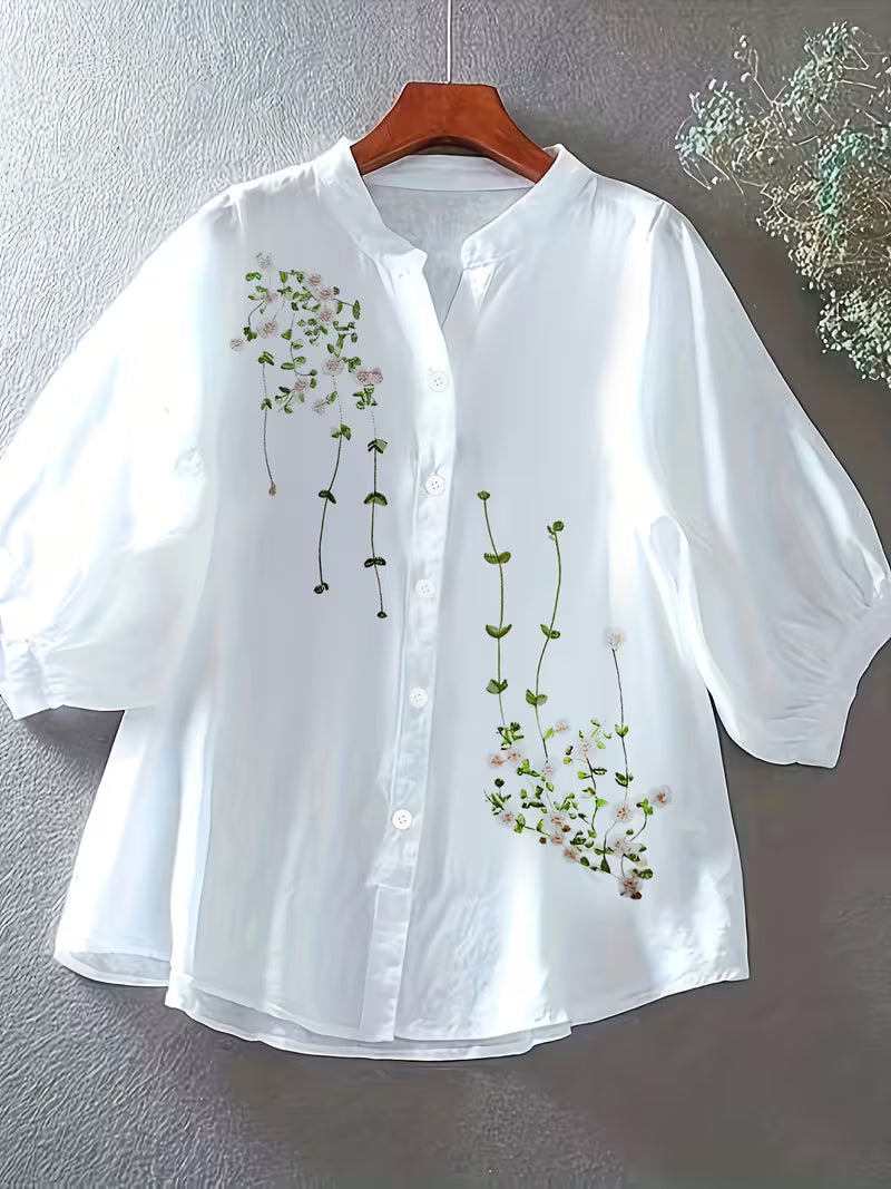 Elegant Stand Summer Shirt.