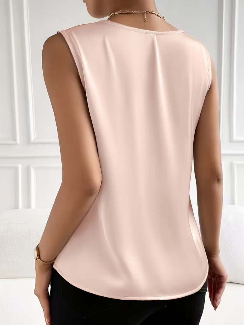 Elegant V-Neck Party Tops.