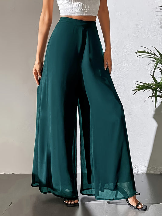 Elegant Wide-Leg Trousers.