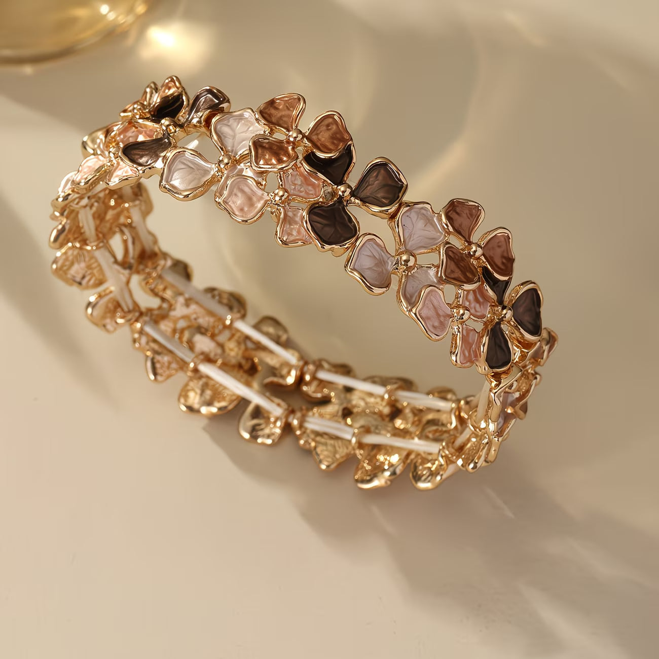 Elegant Boho Stretch Bracelet for Prom, Party & Daily Glam.