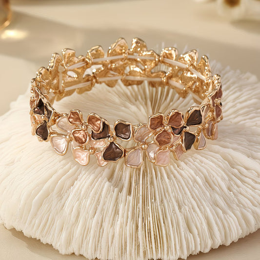 Elegant Boho Stretch Bracelet for Prom, Party & Daily Glam.