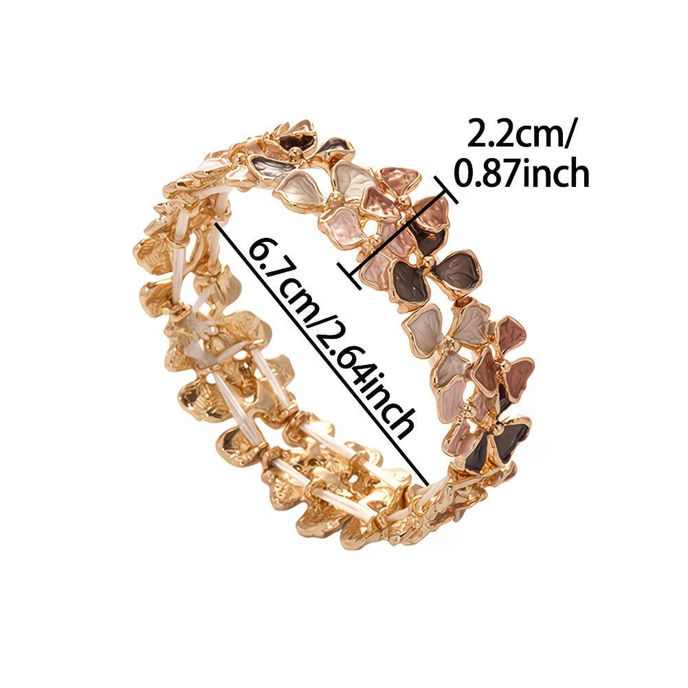 Elegant Boho Stretch Bracelet for Prom, Party & Daily Glam.