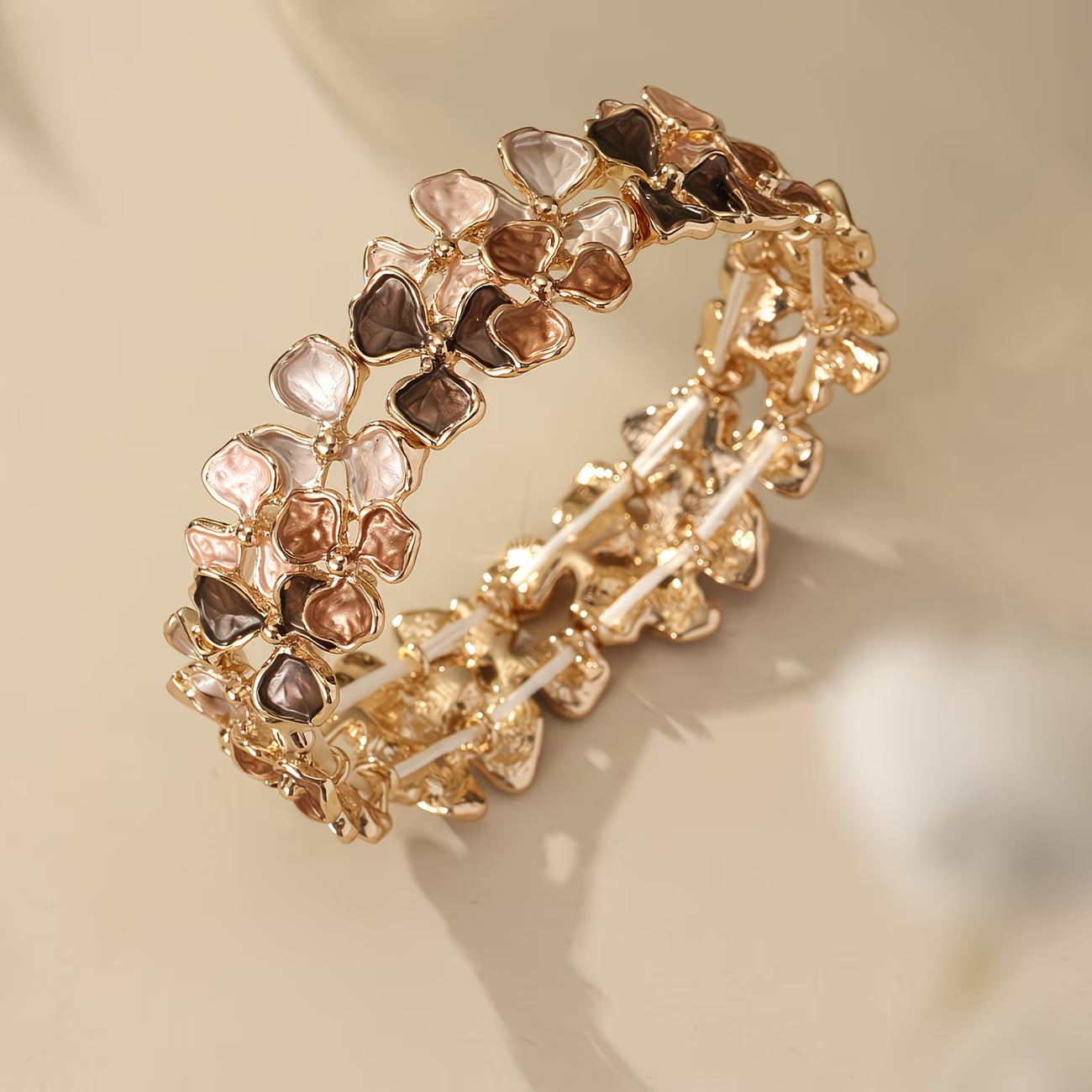 Elegant Boho Stretch Bracelet for Prom, Party & Daily Glam.