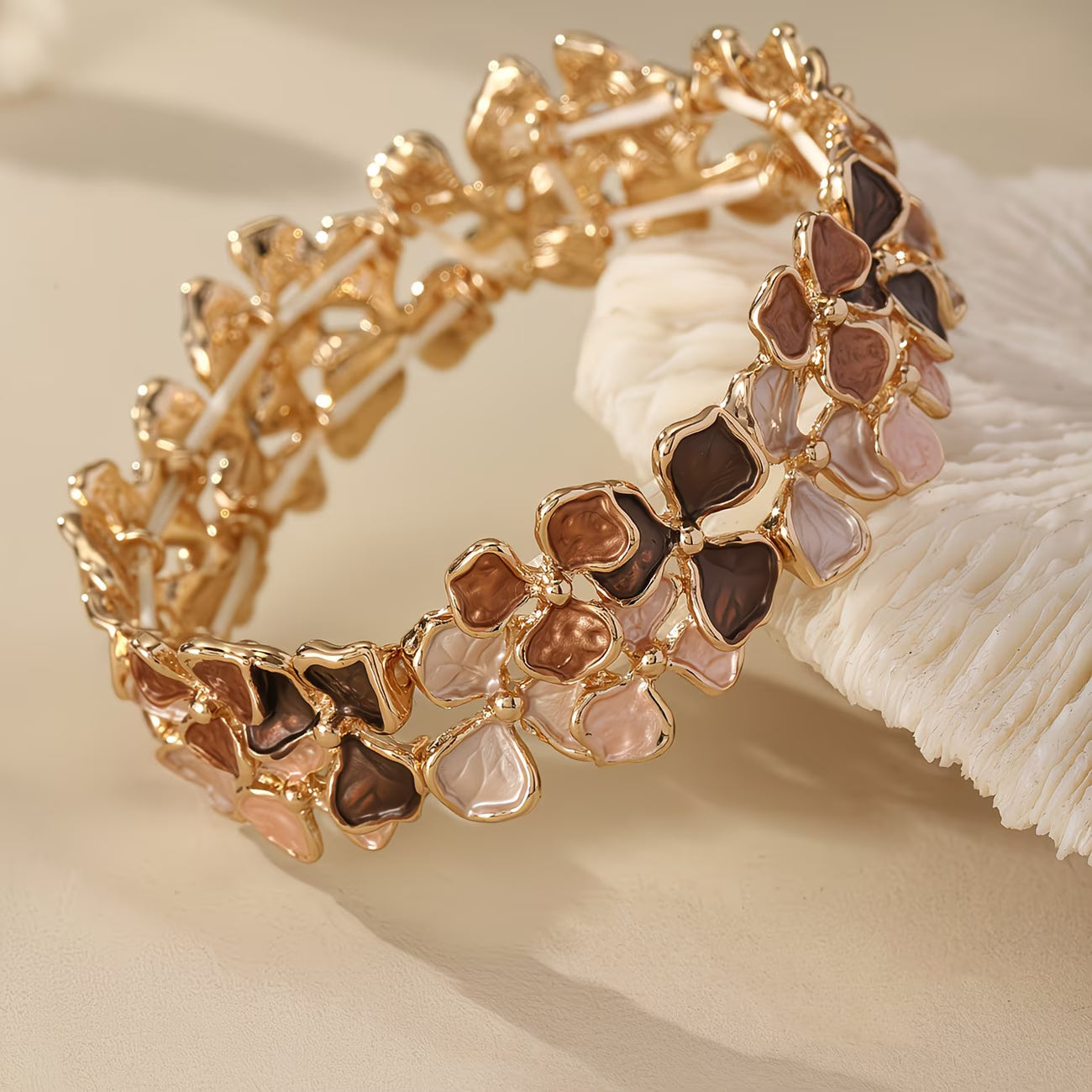 Elegant Boho Stretch Bracelet for Prom, Party & Daily Glam.