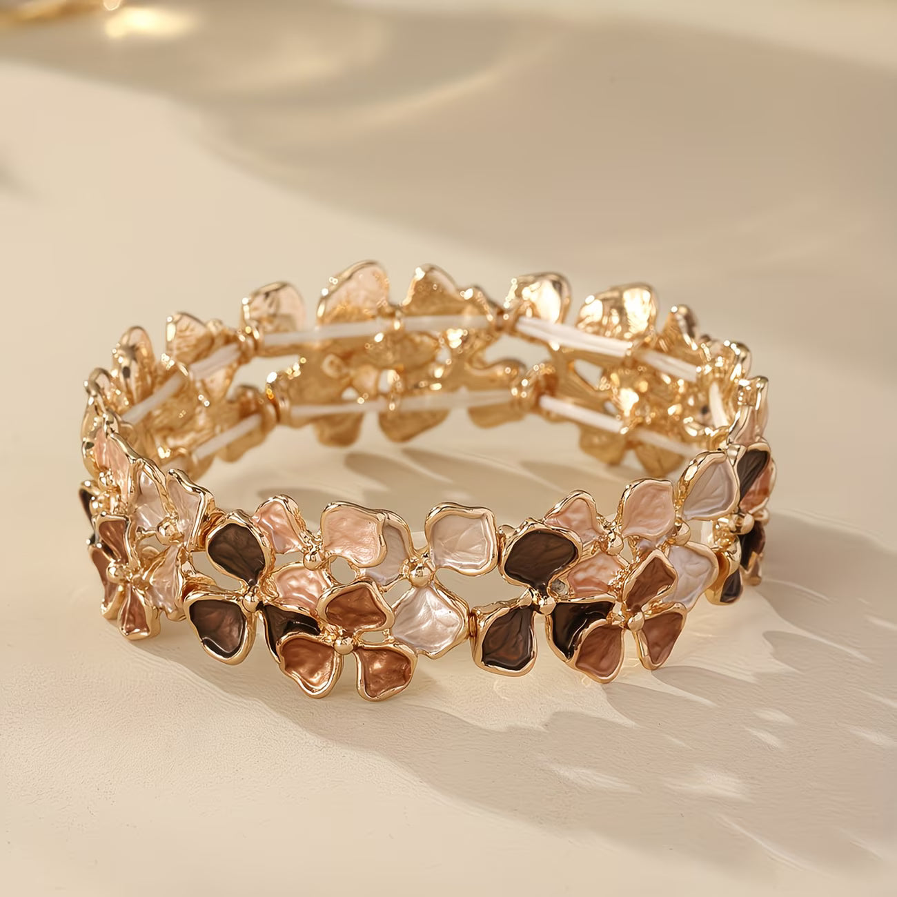 Elegant Boho Stretch Bracelet for Prom, Party & Daily Glam.