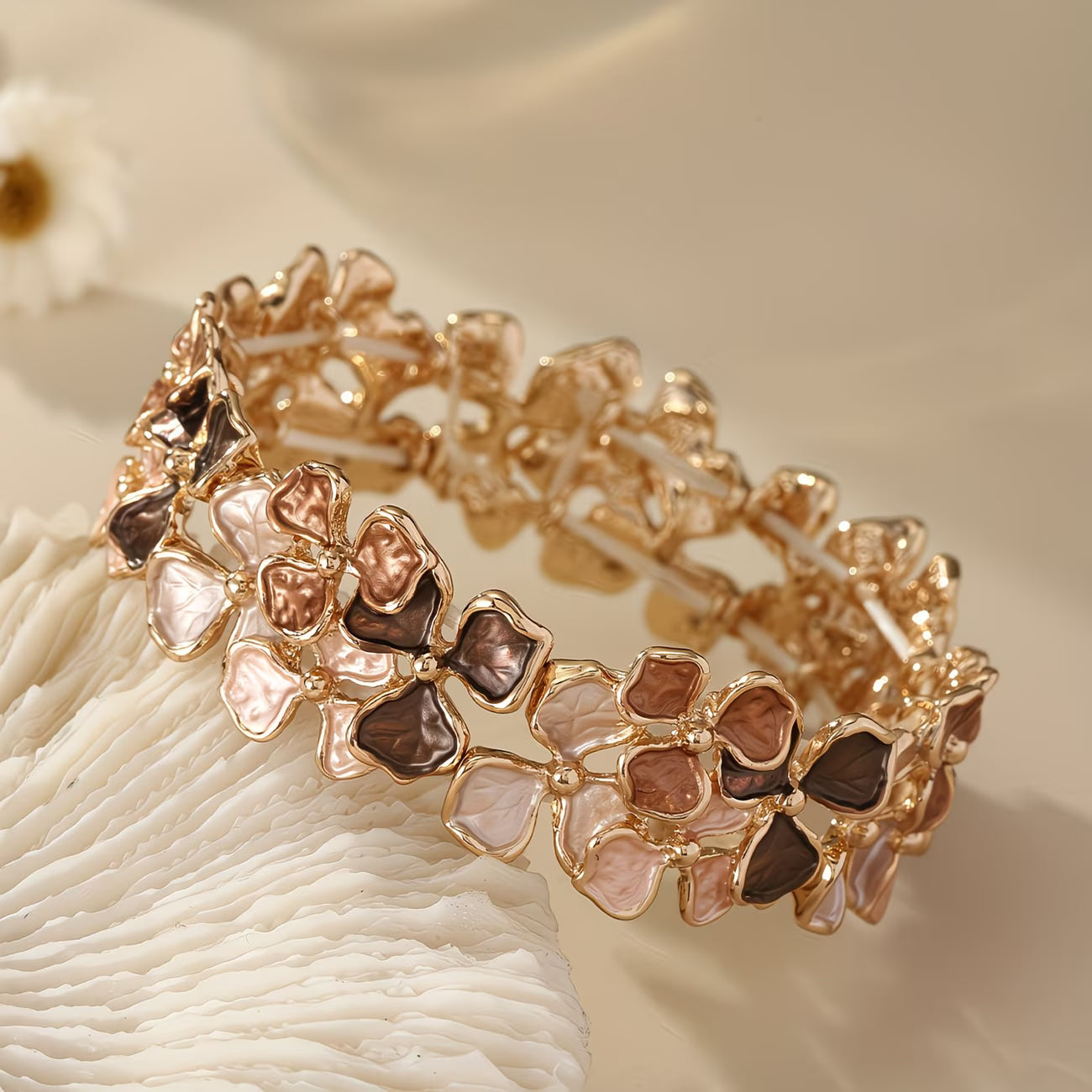 Elegant Boho Stretch Bracelet for Prom, Party & Daily Glam.