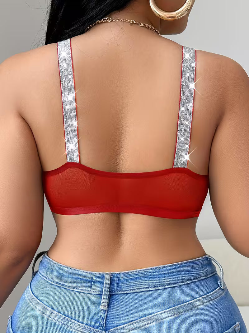 Elegant Front-Close Wireless Bra.