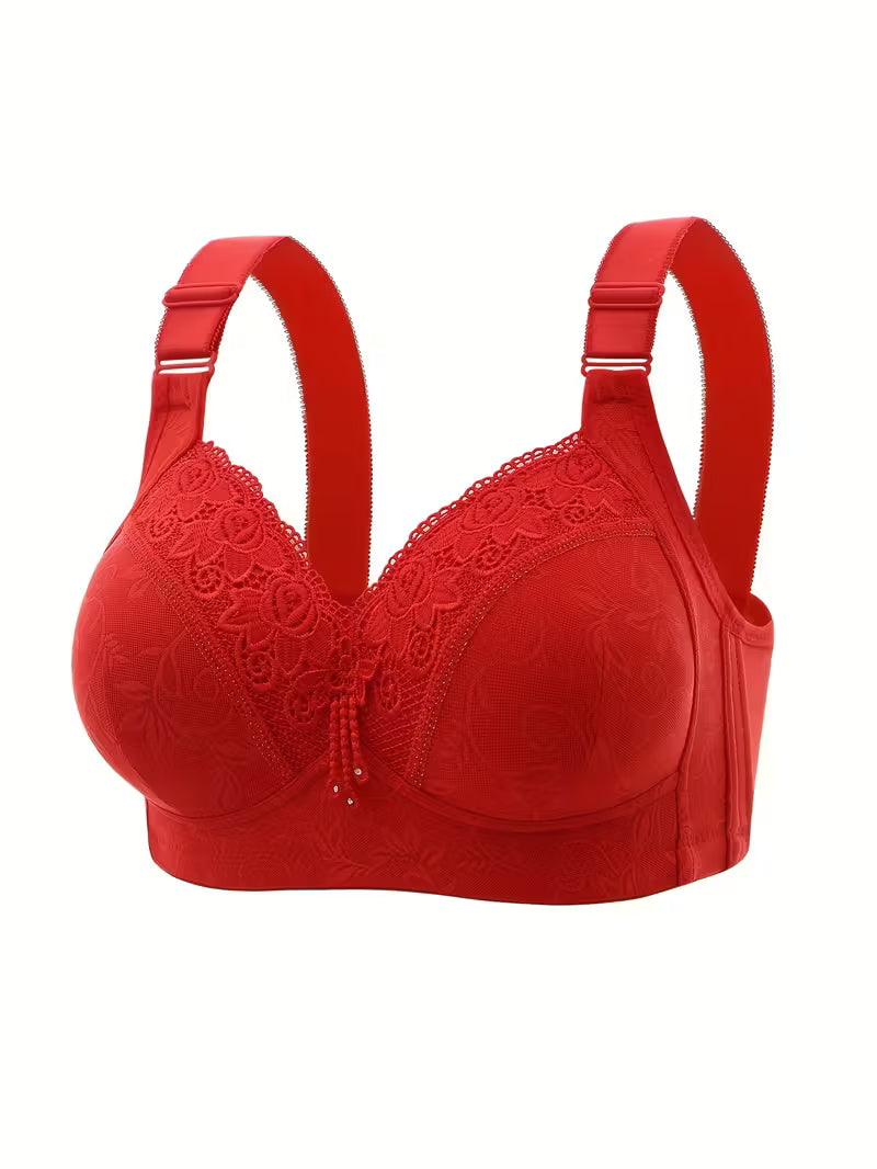 Elegant Lace Push-Up Bra.
