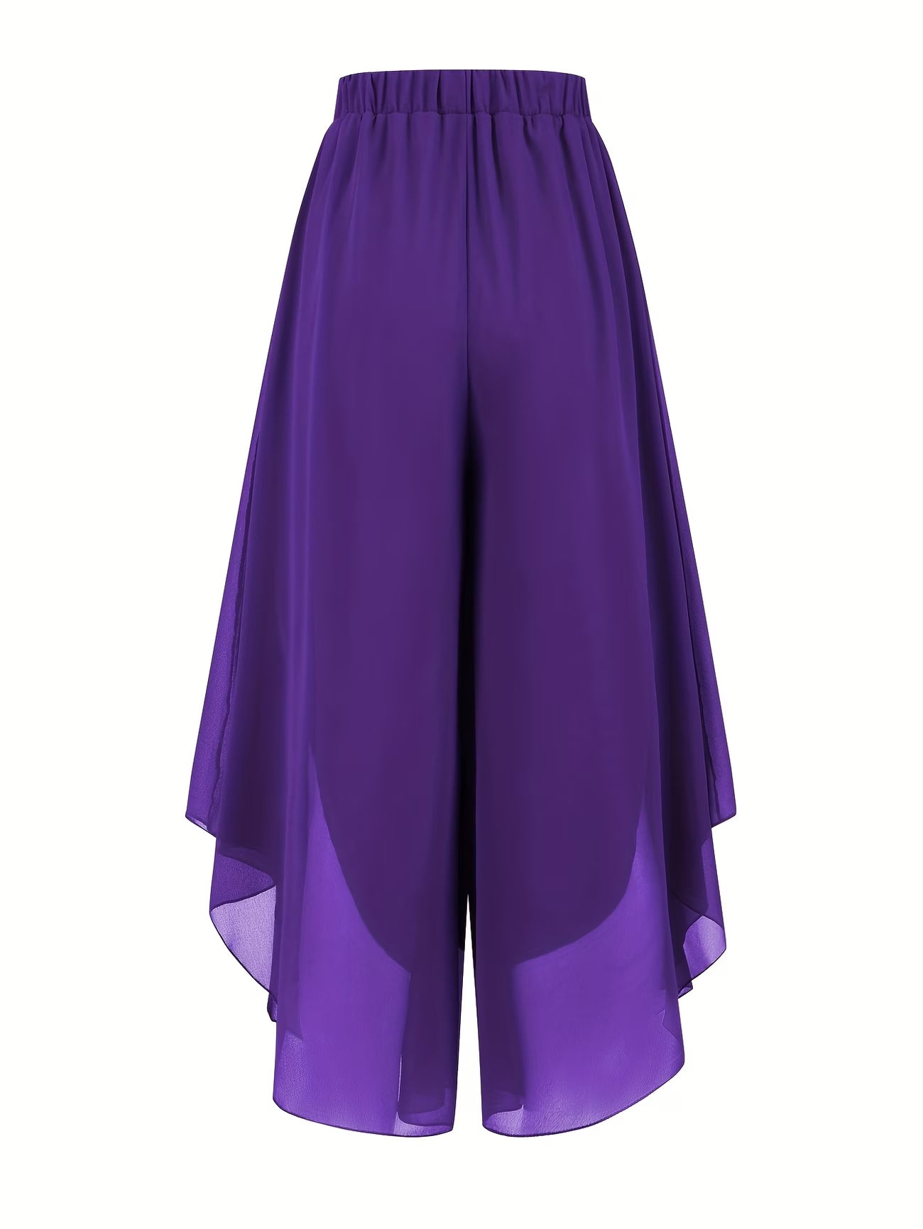 Elegant & Stylish Women's Chiffon Flared Pants.