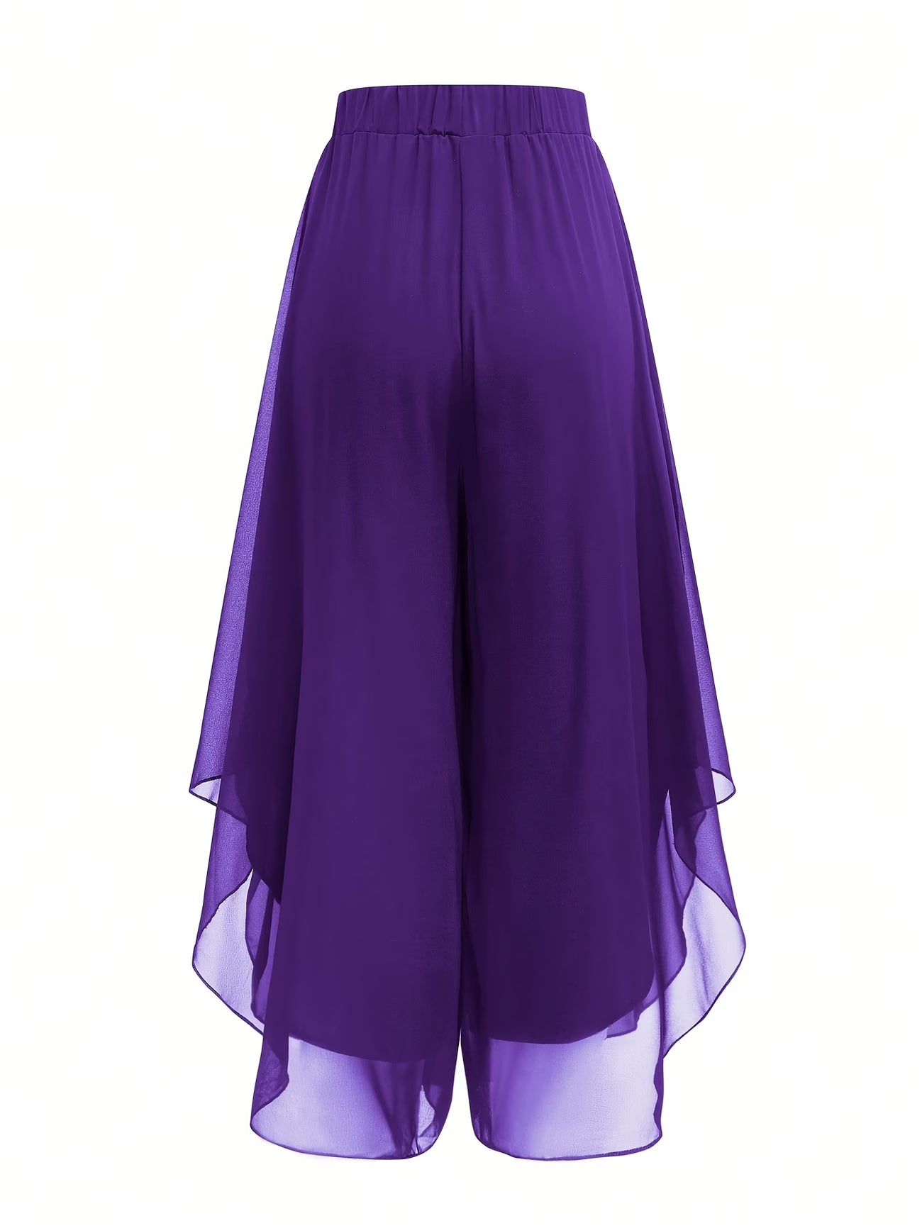 Elegant & Stylish Women's Chiffon Flared Pants.