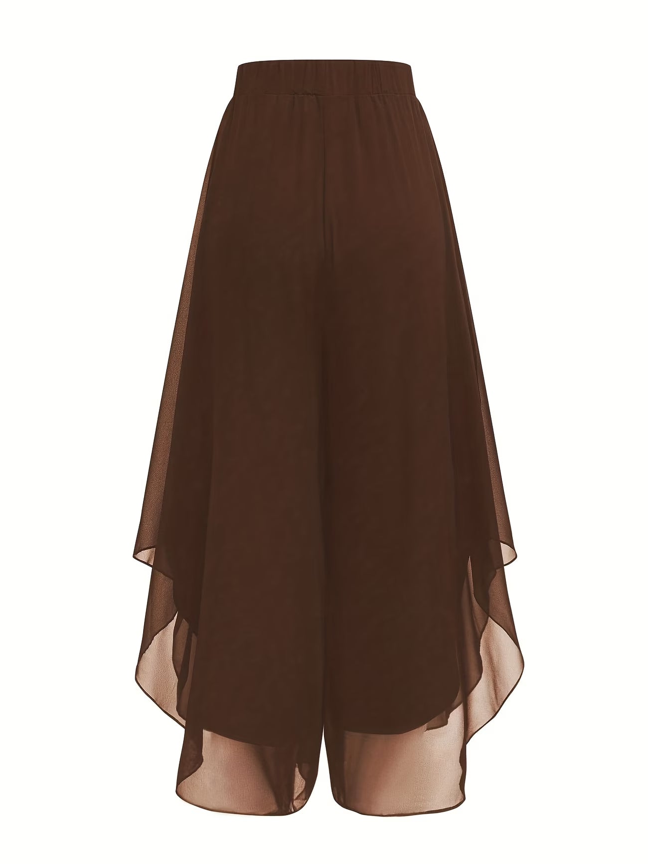 Elegant & Stylish Women's Chiffon Flared Pants.