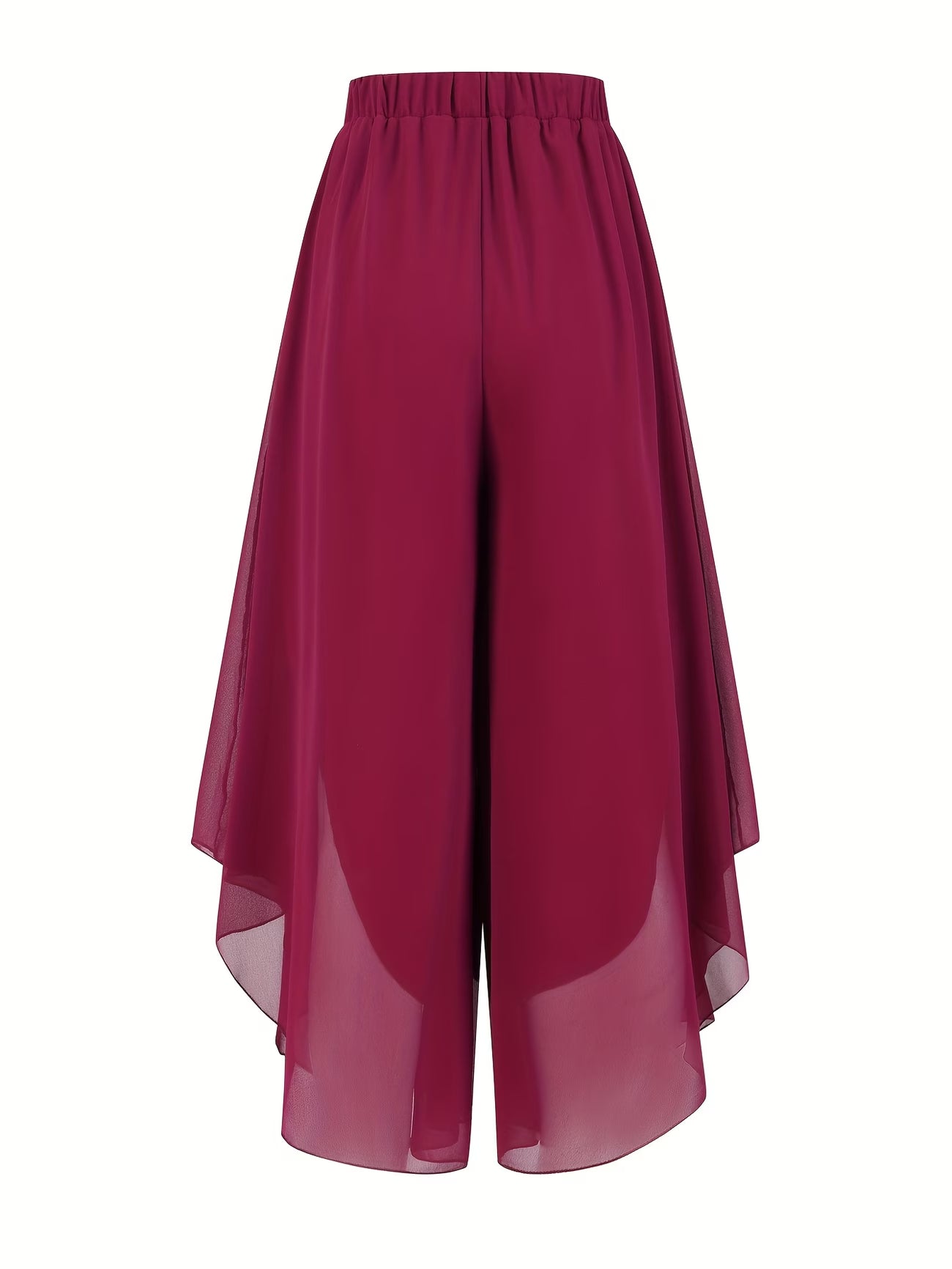 Elegant & Stylish Women's Chiffon Flared Pants.