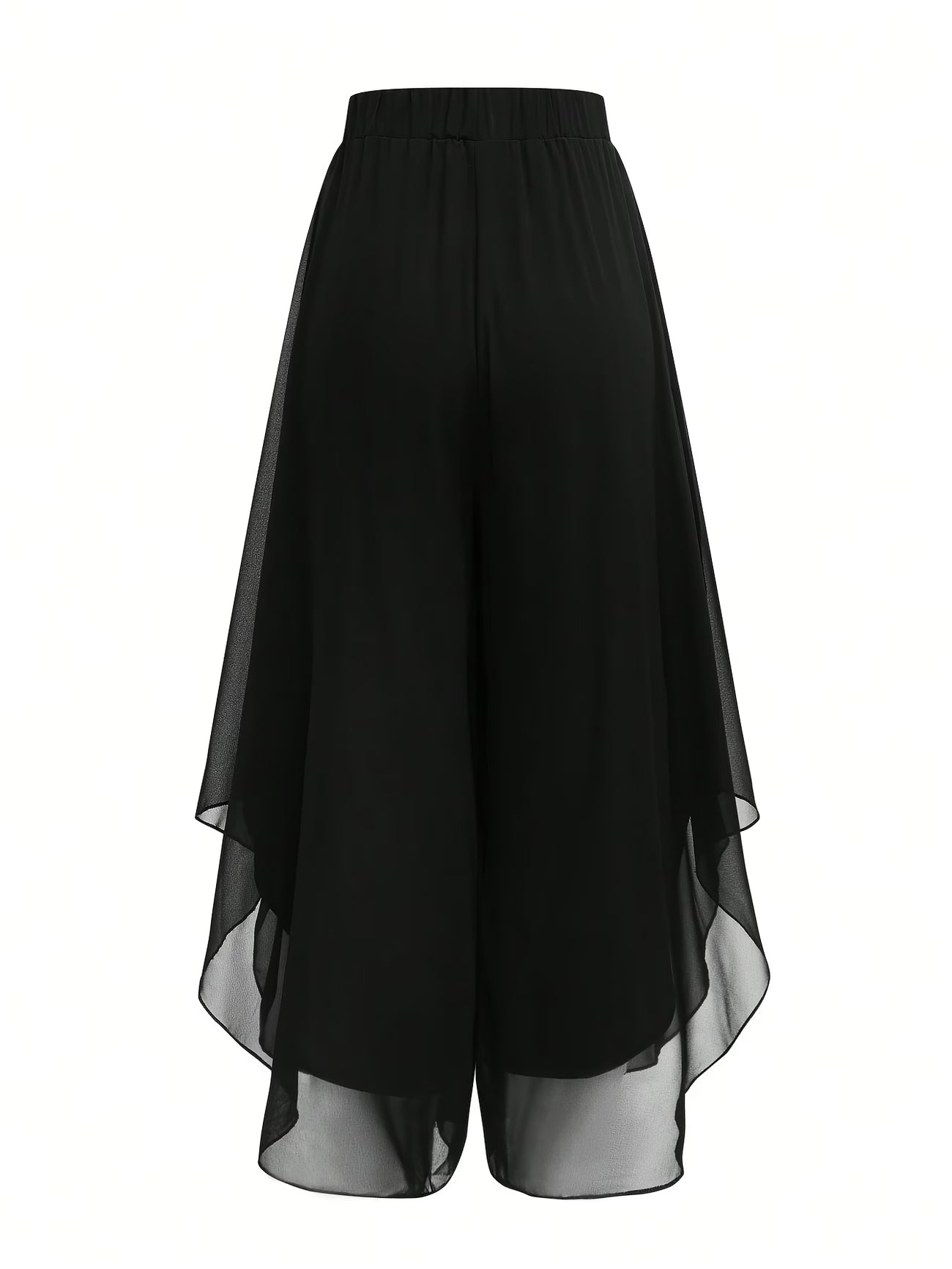 Elegant & Stylish Women's Chiffon Flared Pants.