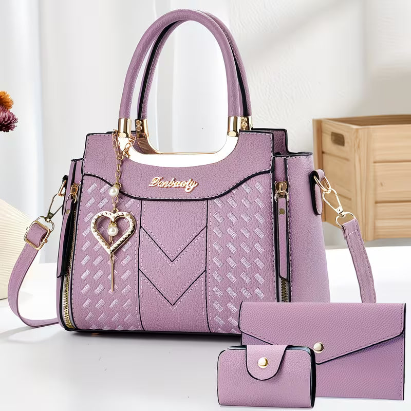 Embroidered Signature High Quality Large Capacity Tote.
