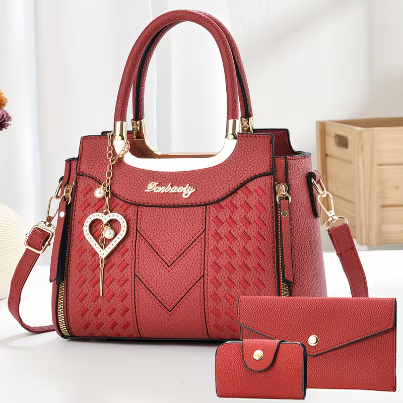 Embroidered Signature High Quality Large Capacity Tote.