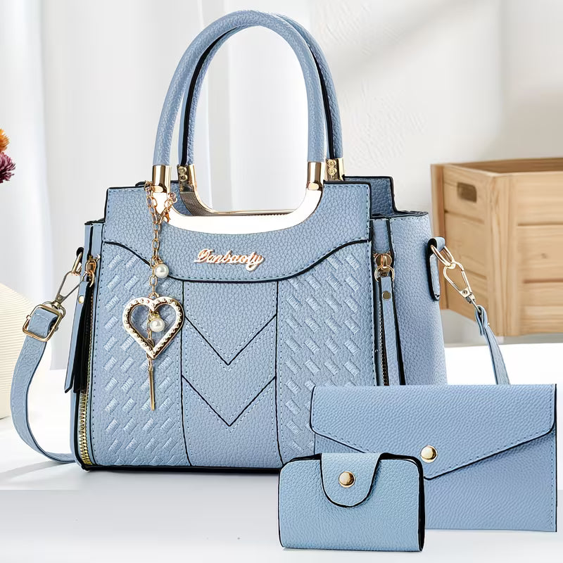 Embroidered Signature High Quality Large Capacity Tote.