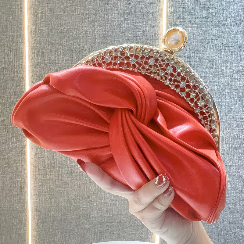 Fashionable "Occasion" Bag with Golden Accents.
