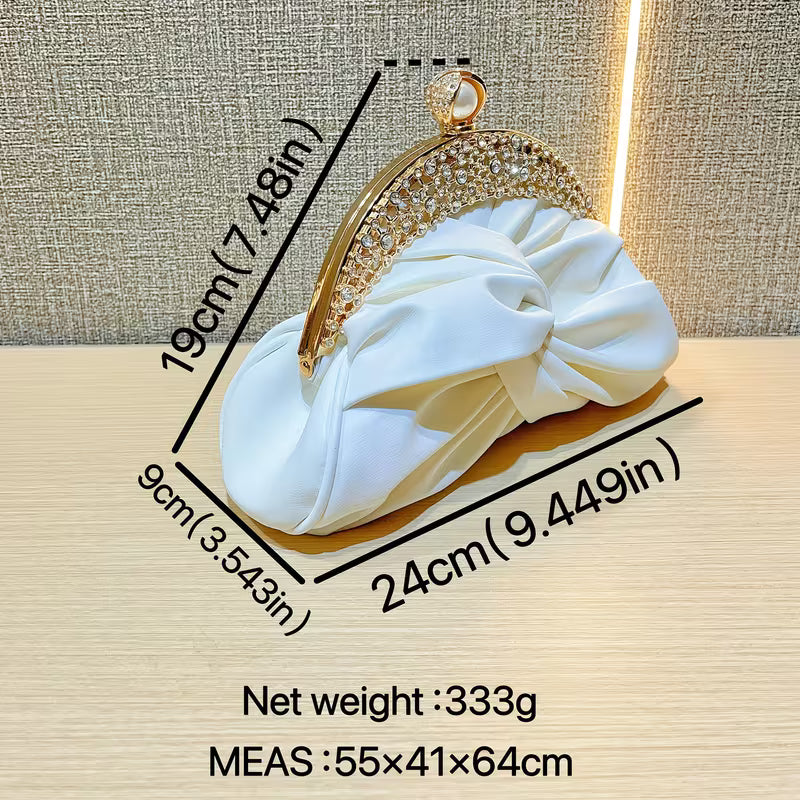 Fashionable "Occasion" Bag with Golden Accents.