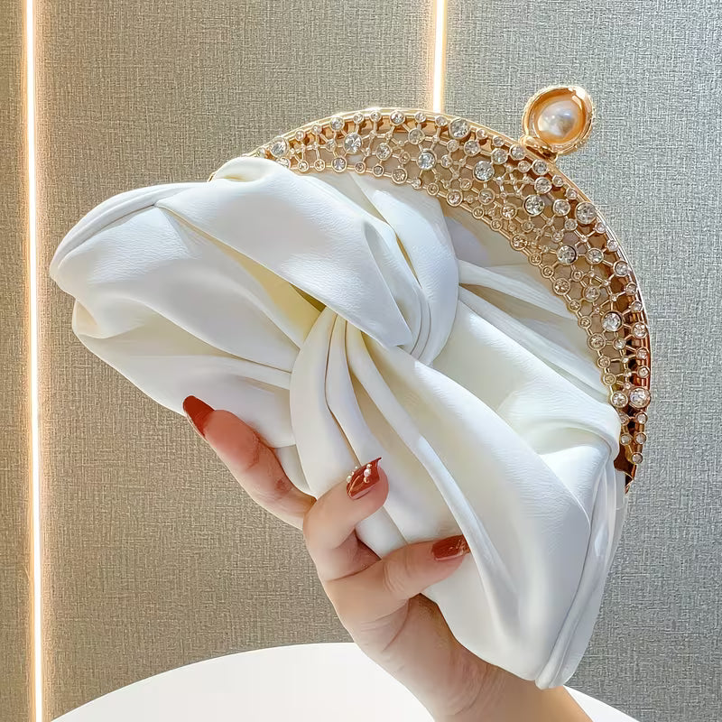 Fashionable "Occasion" Bag with Golden Accents.