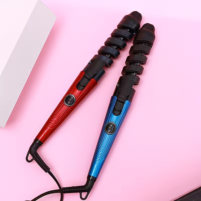 Featuring Anti Scald Spiral Curlers.