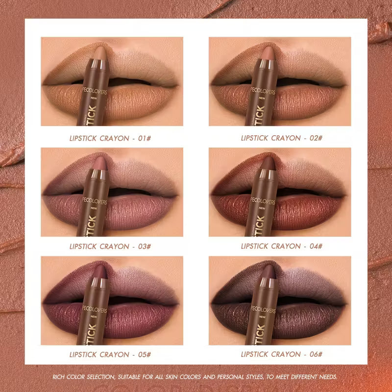 Fine Tip Matte Lip Crayon & Liner Pen.