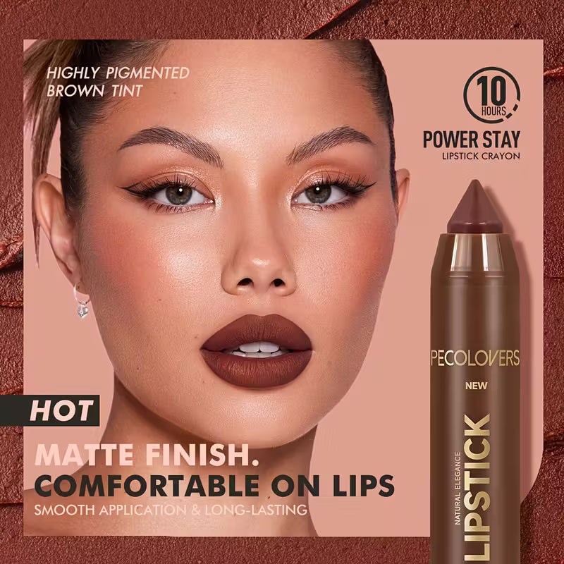 Fine Tip Matte Lip Crayon & Liner Pen.