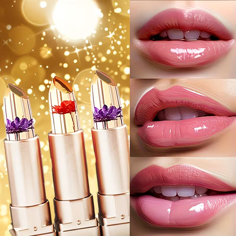 Flower Jelly Lipstick – Temperature Color-Change.