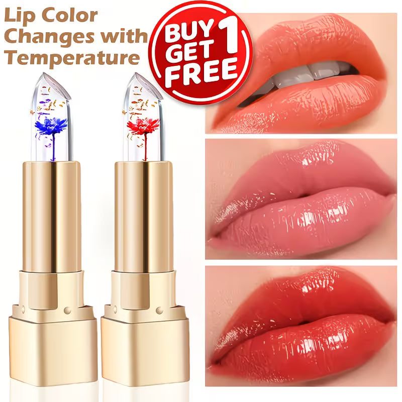 Flower Jelly Lipstick – Temperature Color-Change.
