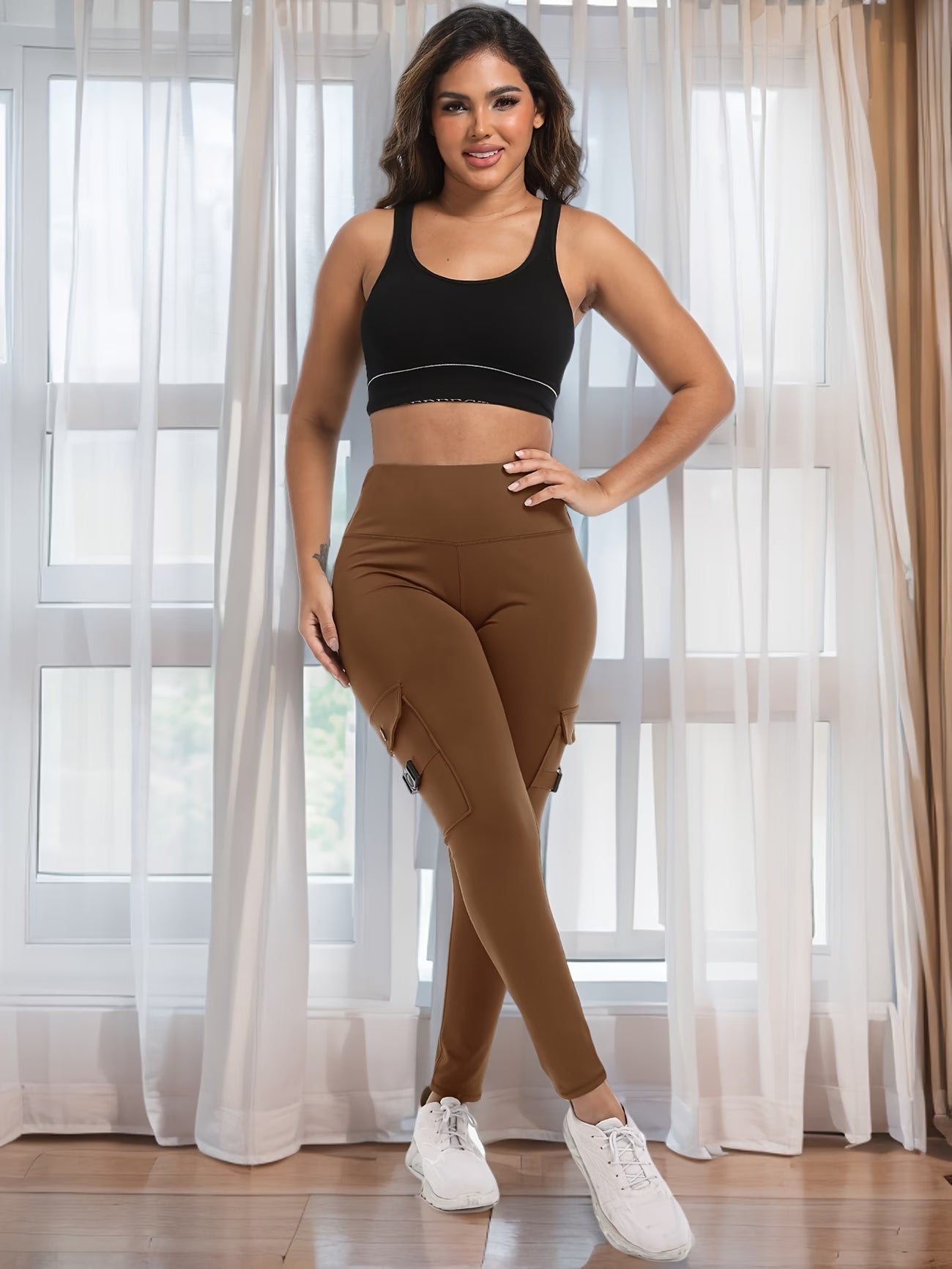 Four-Button Utility Sport Pants.