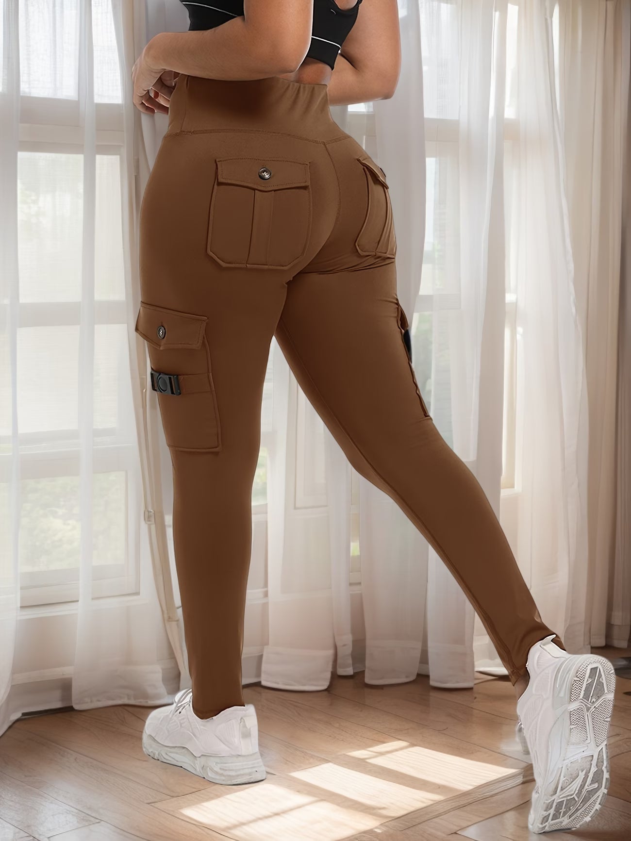 Four-Button Utility Sport Pants.