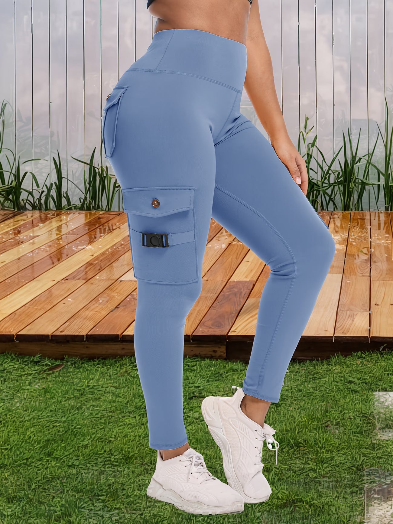 Four-Button Utility Sport Pants.