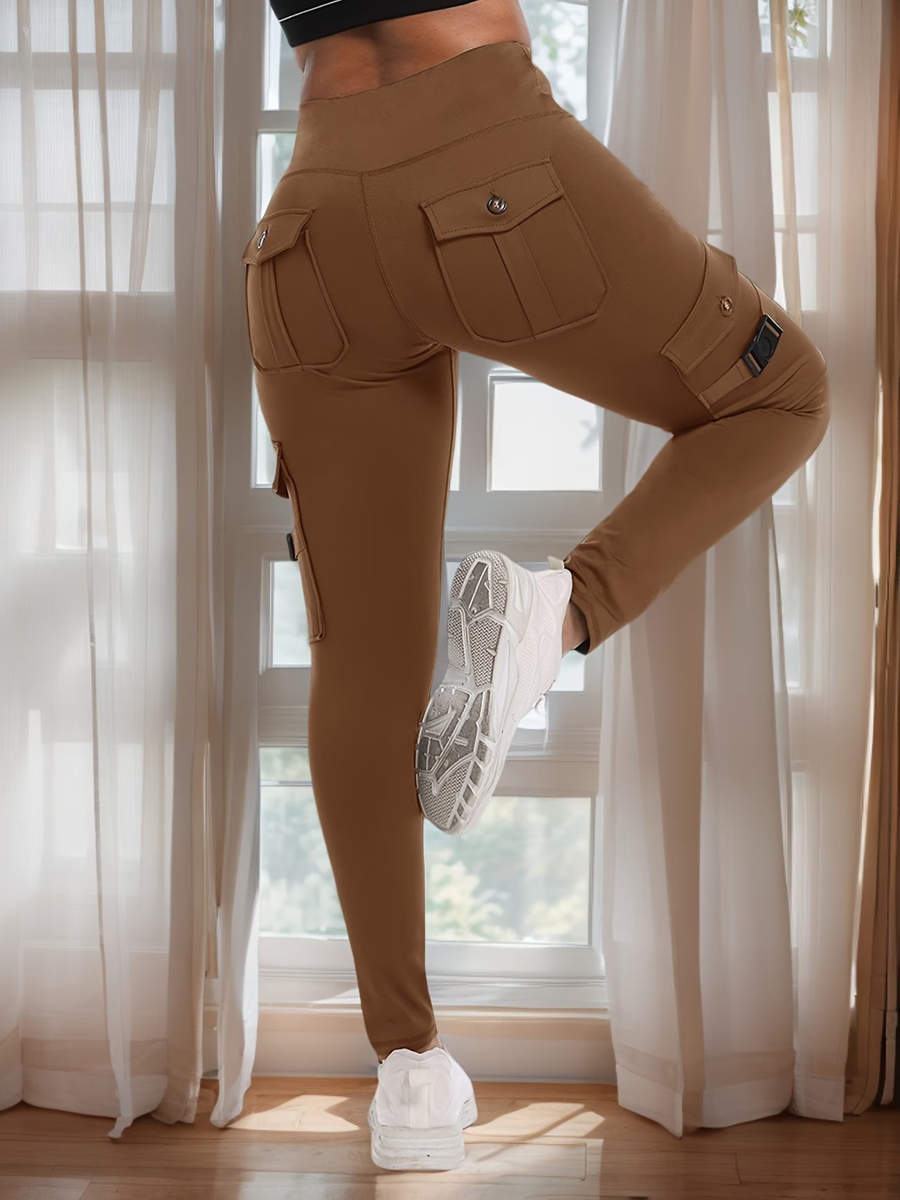 Four-Button Utility Sport Pants.