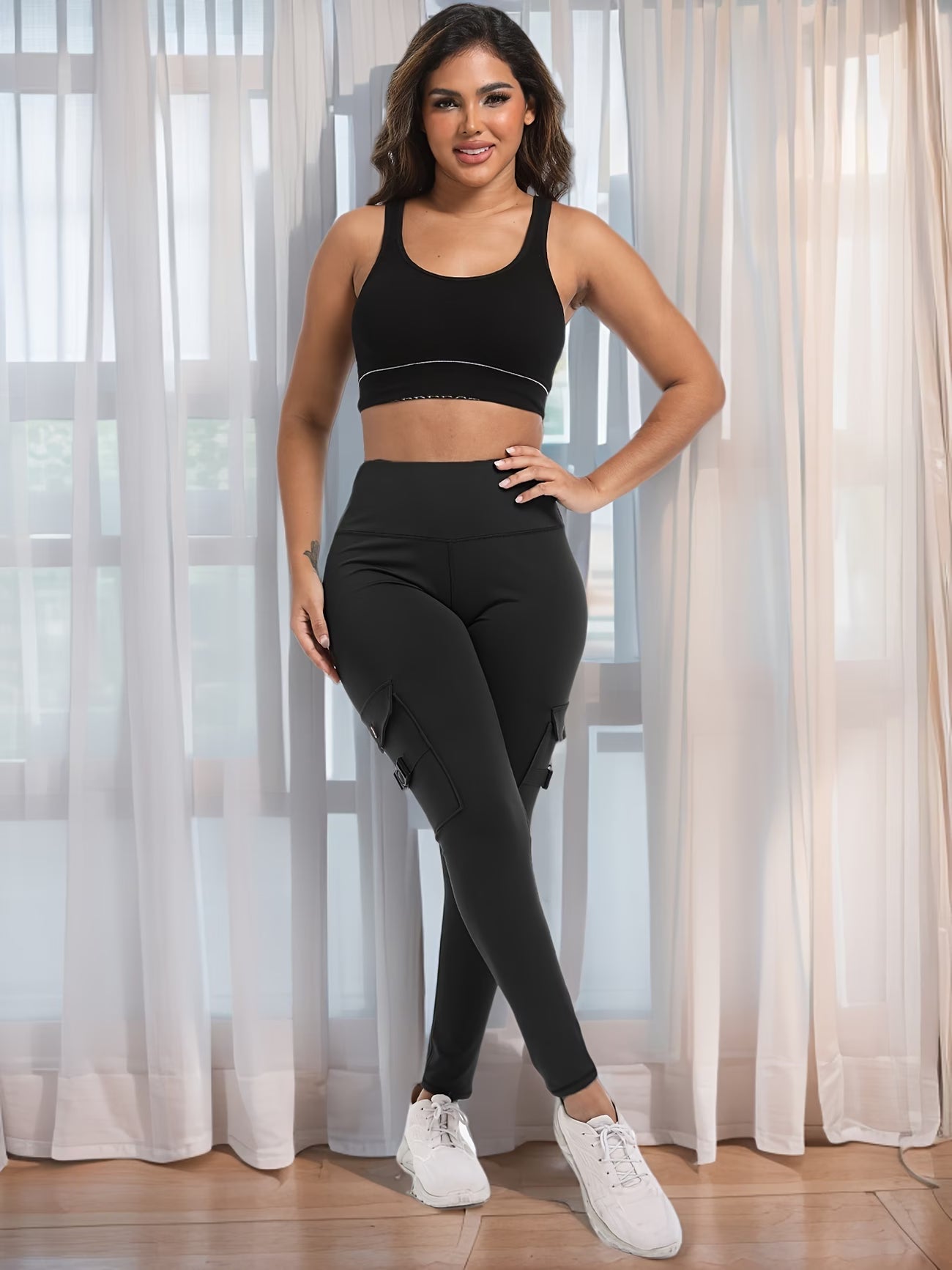 Four-Button Utility Sport Pants.