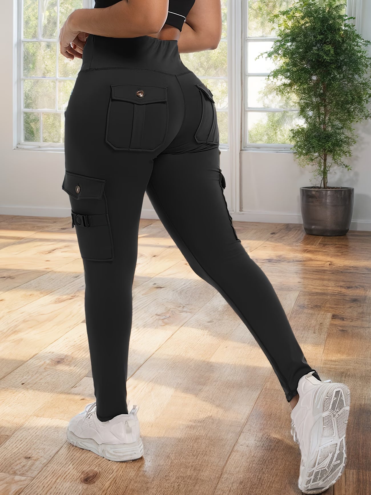 Four-Button Utility Sport Pants.