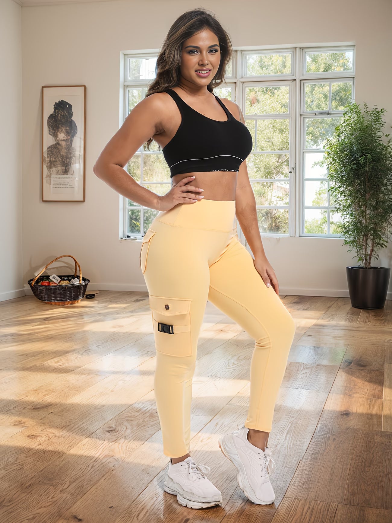 Four-Button Utility Sport Pants.