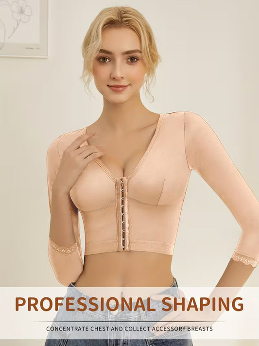 Front-Zipper Shaping Camisole Bras.
