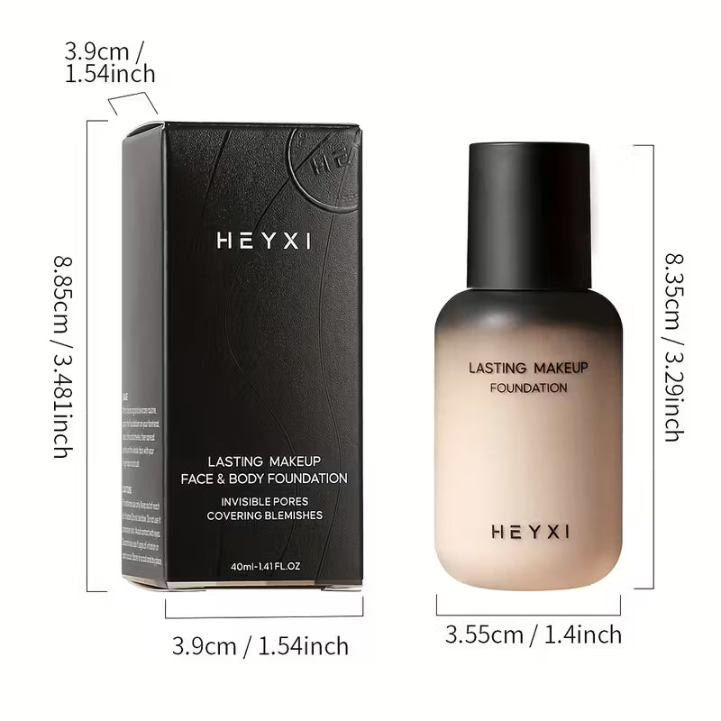 Full Coverage Pro Matte  Waterproof Liquid Foundation.