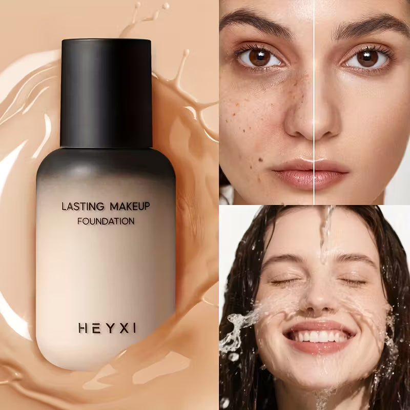 Full Coverage Pro Matte  Waterproof Liquid Foundation.