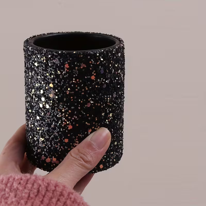 Glitter Makeup Brush Holder