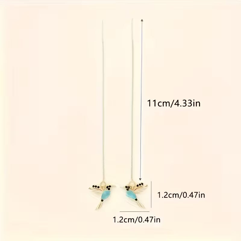 Gorgeous Hummingbird Wedding & Party Earrings.