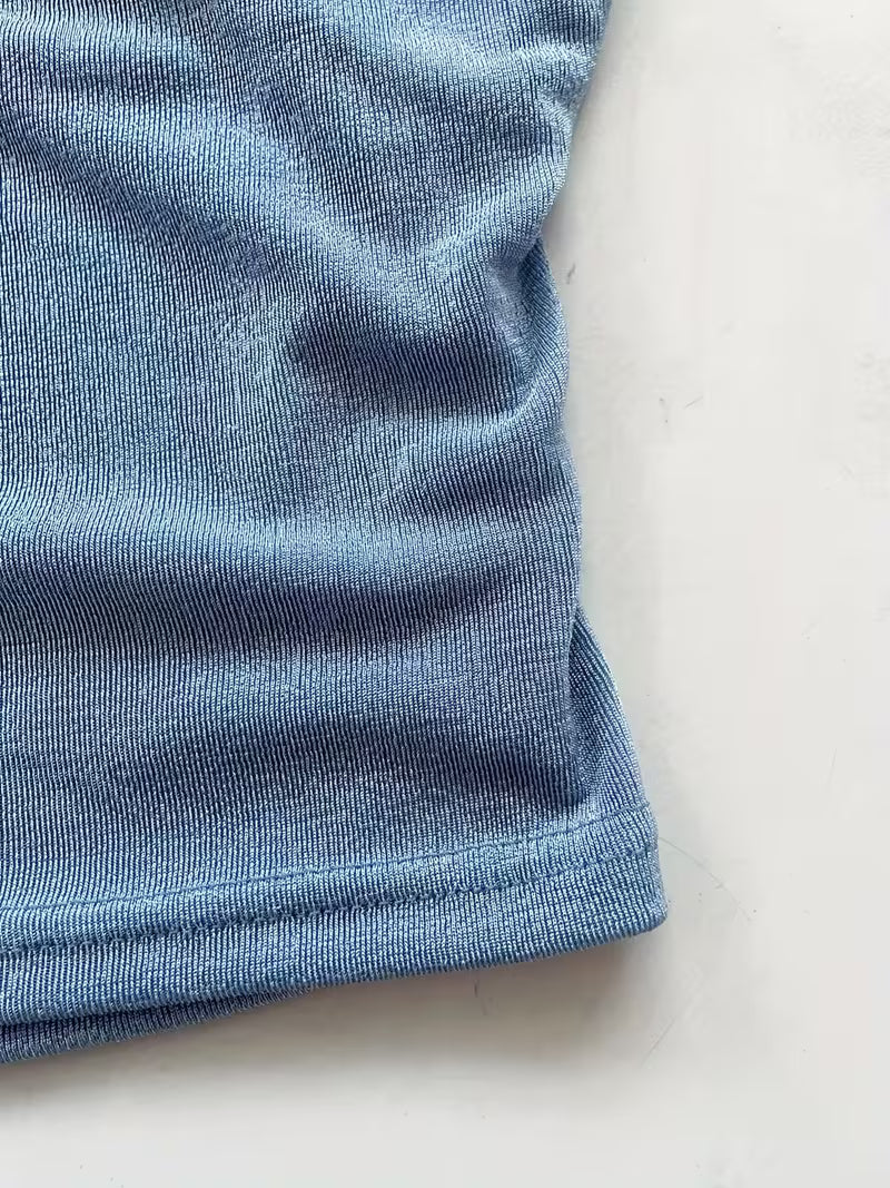 Halter Neck Blouse Knit Tops.