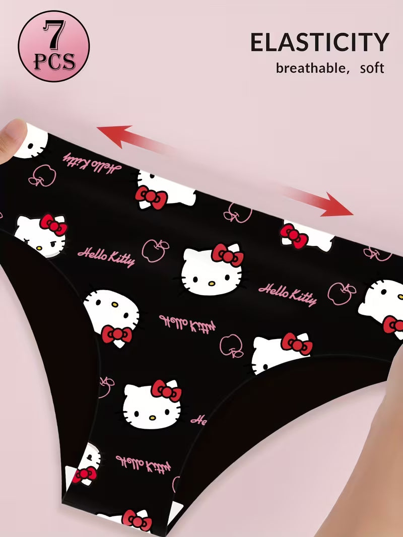 Hello Kitty 7-Pack "Ice Silk" Panties.