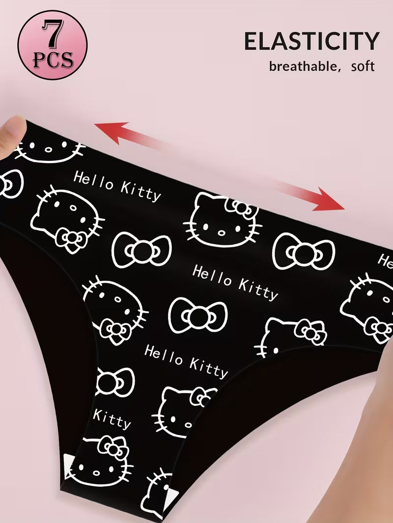 Hello Kitty 7-Pack "Ice Silk" Panties.