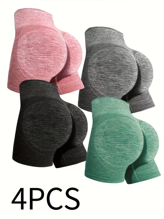 High-Elasticity Tummy Control Yoga Set.