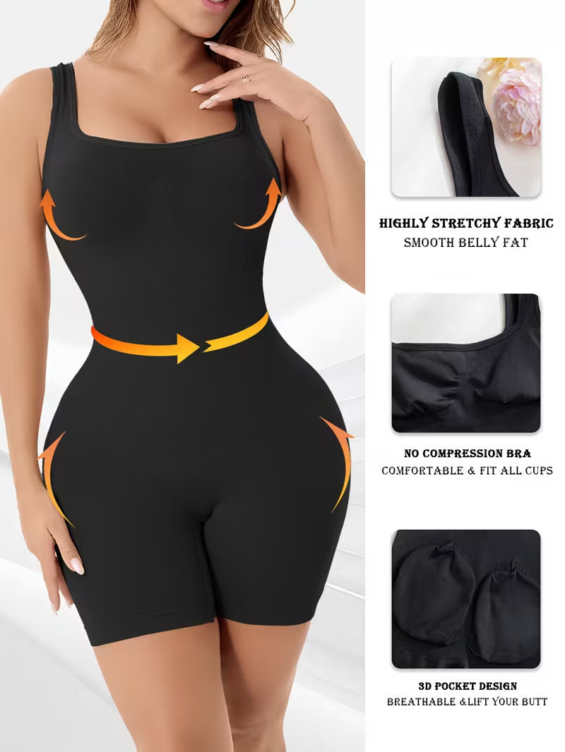 High-Elasticity Tummy Control & Butt-Lifter.
