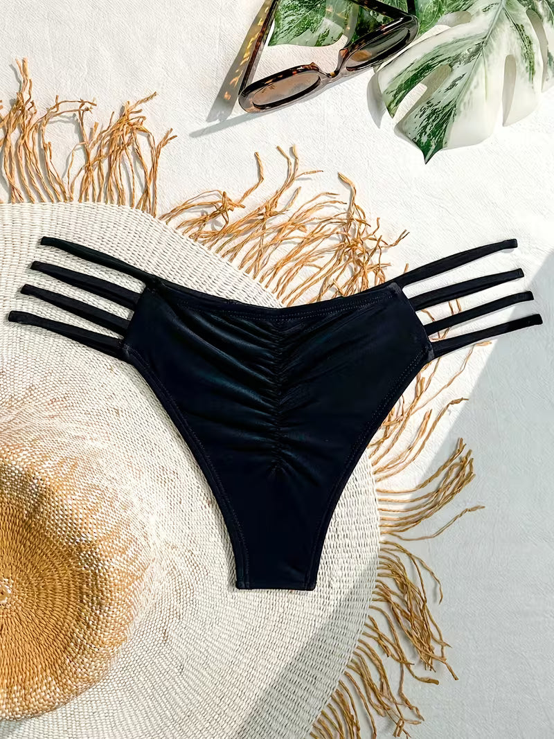 High-Stretch Bikini Bottoms.