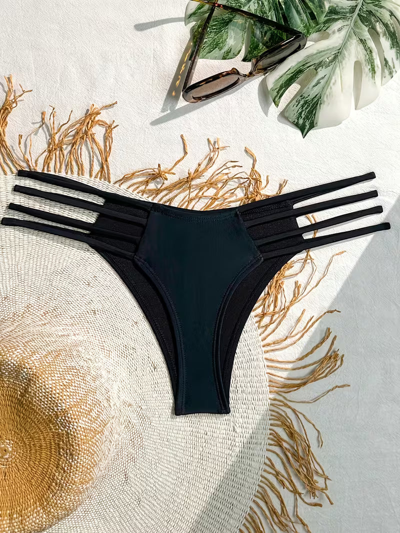 High-Stretch Bikini Bottoms.