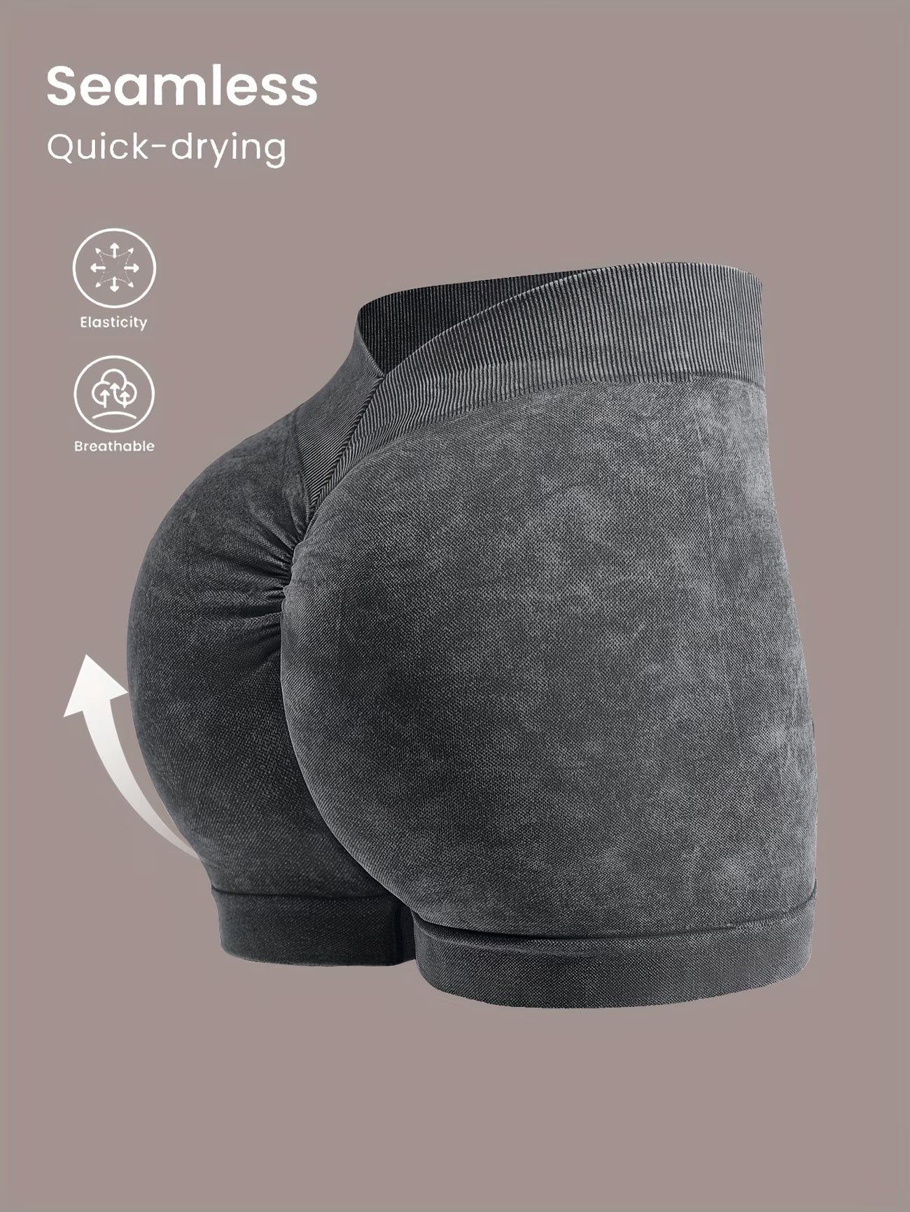 High-Stretch Butt-Lifting Shorts.