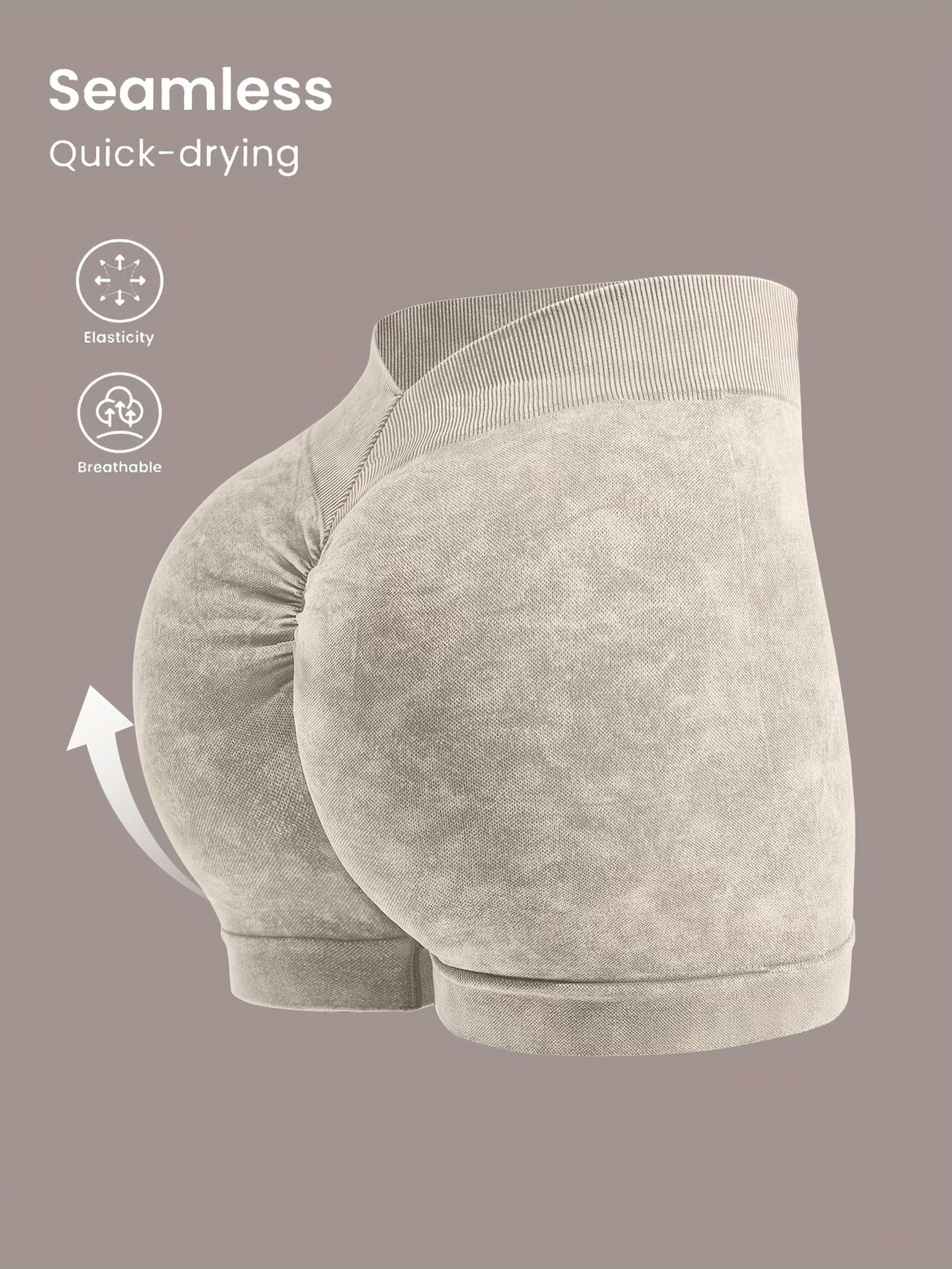 High-Stretch Butt-Lifting Shorts.