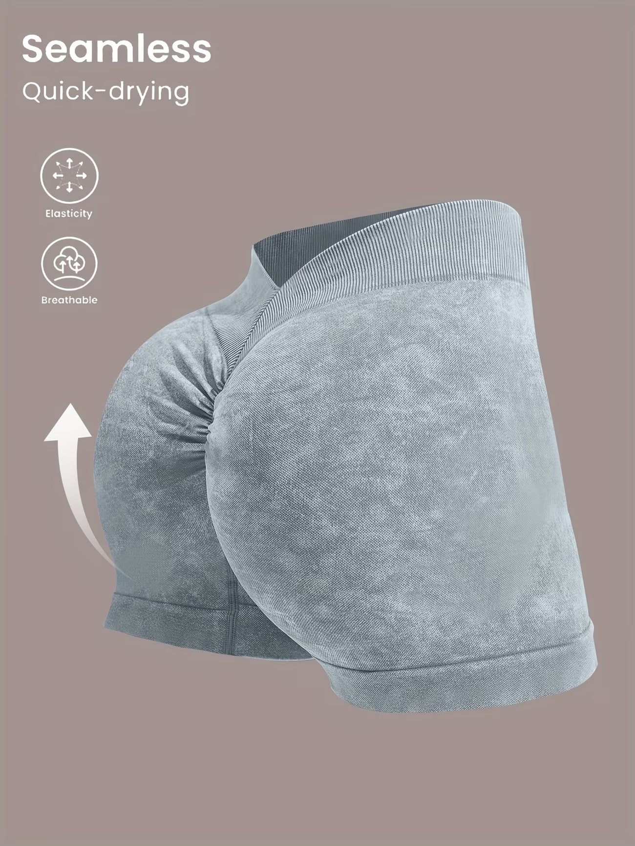 High-Stretch Butt-Lifting Shorts.